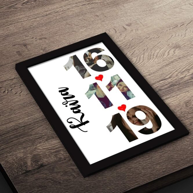 Customized Date Collage Frame - Image 2